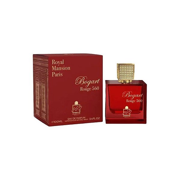 Perfume Milestone Bogart Rouge 560 - Eau de Parfum - Unissex - 100ML