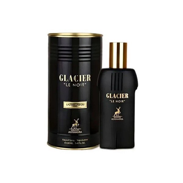 Perfume Maison Alhambra Glacier Le Noir Eau de Parfum Masculino 100ML