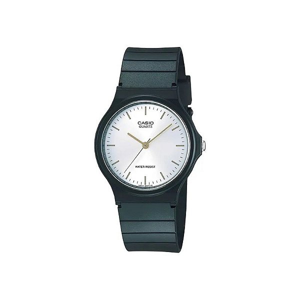 Relógio Casio MQ-24-7E2LDF Analógico Unissex - Verde Escuro/Branco