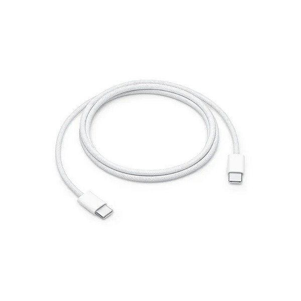 Cabo Apple MW493ZE/A Original USB-C para USB-C 60W 1 Metro - Branco