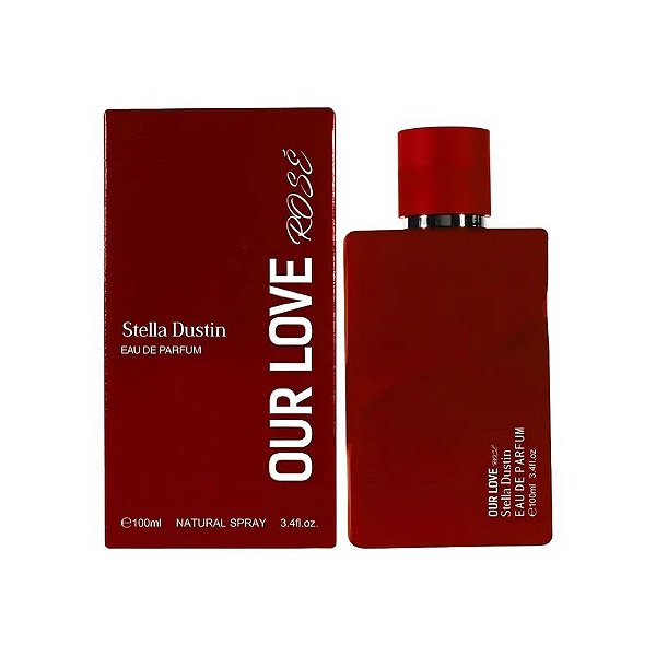 Perfume Stella Dustin Our Love Rose - Eau de Parfum - Feminino - 100ML