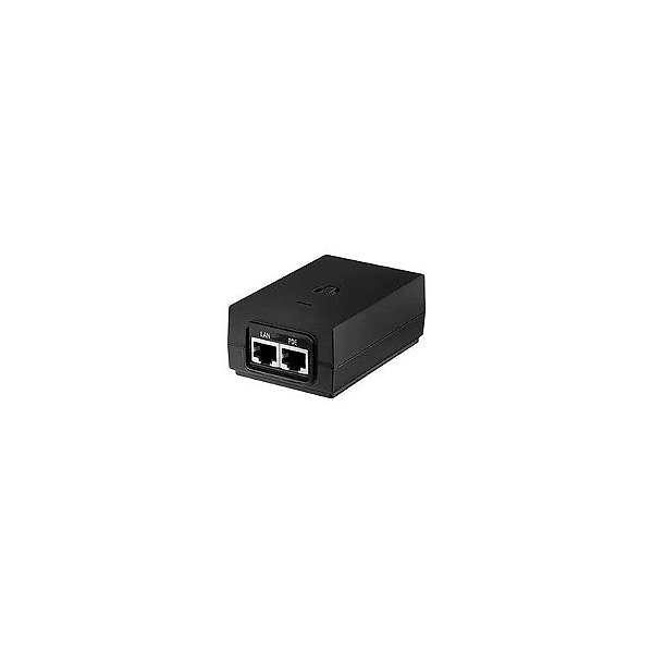 Injetor PoE Ubnt POE-48-24W-G-BR 48VDC / 0.5MP - Preto