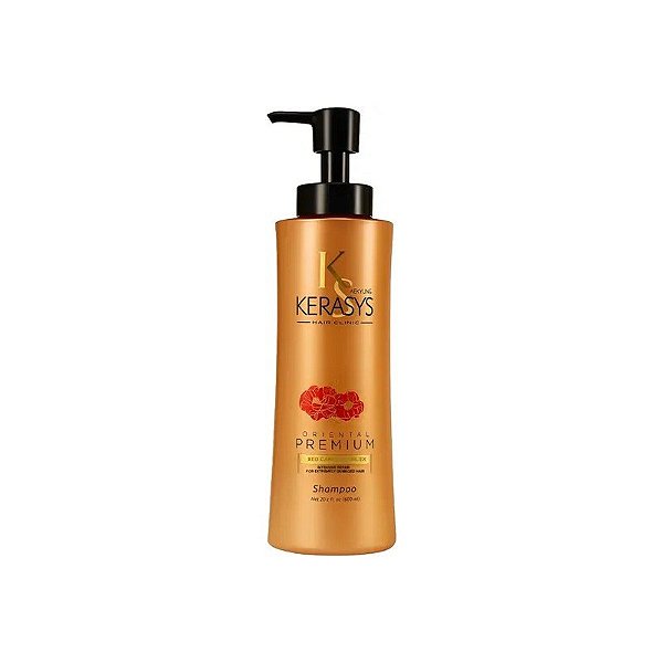 Shampoo Kerasys Oriental Premium Red Camellia Oil Ex Intensive Repair - 600ML