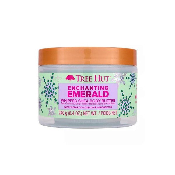 Manteiga Corporal Body Butter Tree Hut Whipped Shea Body Butter - 240g - Esmeralda Encantadora