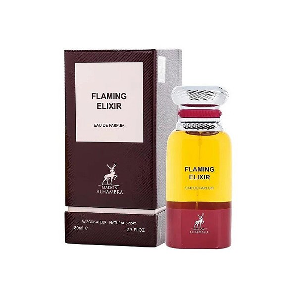 Perfume Unissex Maison Alhambra Flaming Elixir Eau de Parfum 80ml