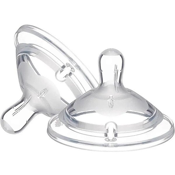 Bico de Mamadeira Chicco NaturalFeeling 4m+ (2 Unidades)