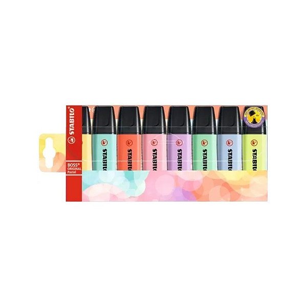 Marca-texto Stabilo Boss 70/8-3 (8 Cores)
