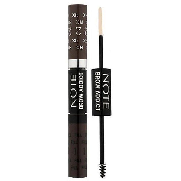 Rímel Note Brow Addict 2em1 04 Grey Brown