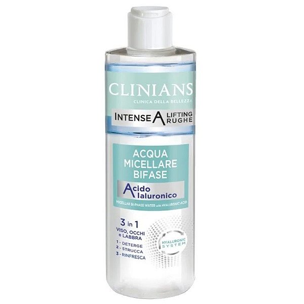 Demaquilante Clinians Intense A Lifting Rughe Água Micelar - 400mL