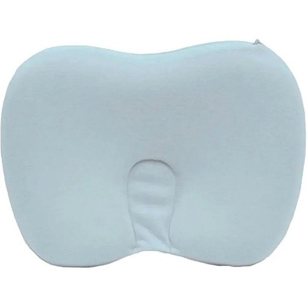 Travesseiro anatômico viscoelástico Buba 10699 (azul)