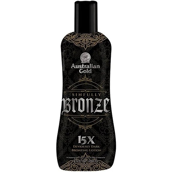 Loção Bronzeadora Australian Gold Sinfully Bronze 15X - 250mL