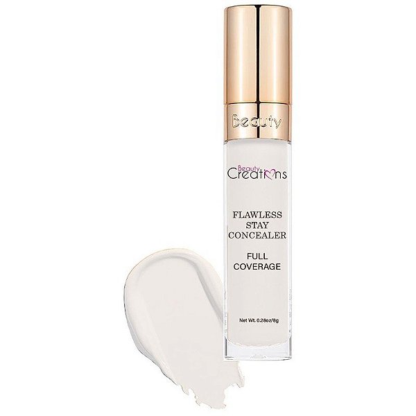 Corretivo Beauty Creations Flawless Stay Concealer Branco - 8g