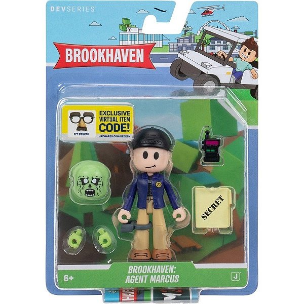 Agente Marcus de Brookhaven Jazwares - CRS0184