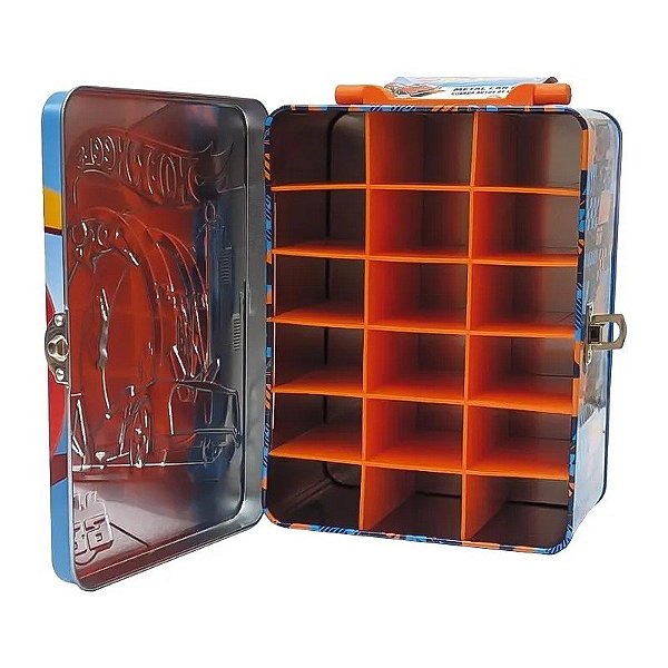 Estojo de Carrinhos de Metal Hot Wheels Intek - HWCC2-24C