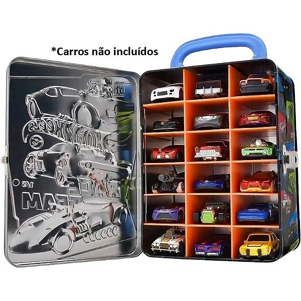 Estojo de Carrinhos Metálicos Hot Wheels Intek - HWCC2-23K