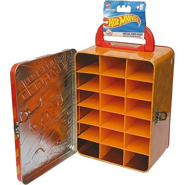 Maleta de Carrinhos de Metal Hot Wheels Intek - HWCC2-24R
