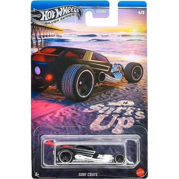 Garrafa de Sorvete de Carro Hot Wheels Série Prata Mattel - JCB68