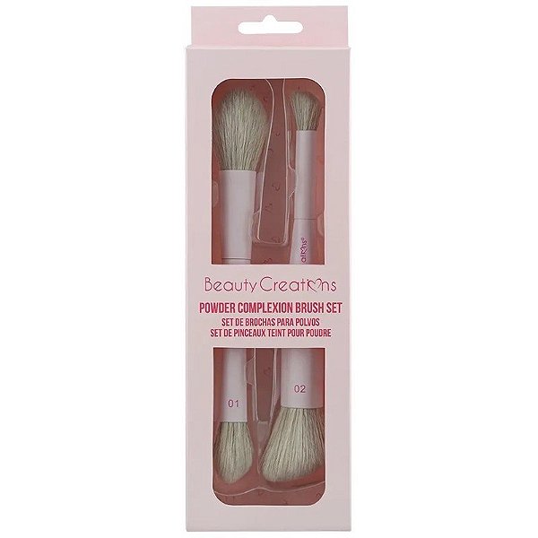 Kit Pincel para Pó Beauty Creations - TJ-BS2