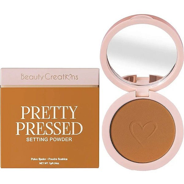 Pincel Beauty Creations Pretty Pressed Setting Powder Cinna Minute - 7g