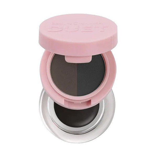 Kit de Sombra para Sobrancelhas + Pomada Beauty Creations Duet | Ebony - 5g