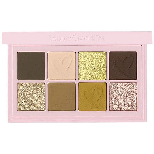 Paleta Sombra Beauty Creations Duet | Modern Greens - 6.25g
