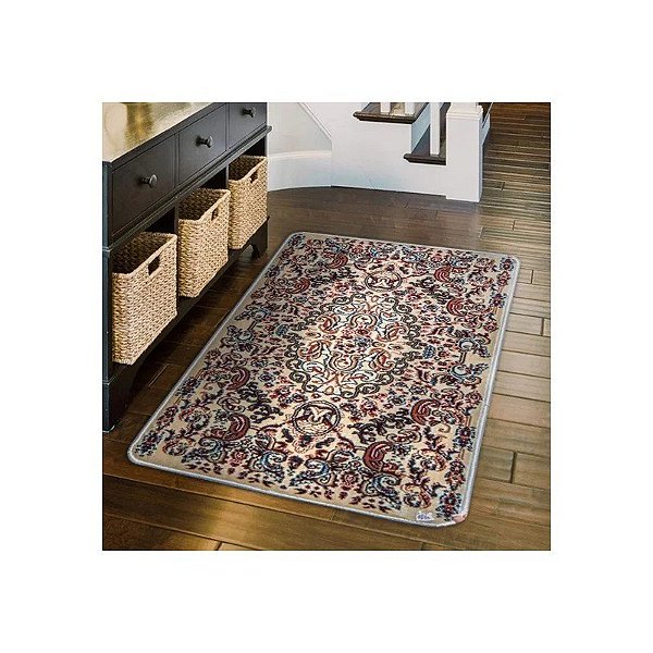 Tapete Turquesa 720PES L.Cinza 50X90