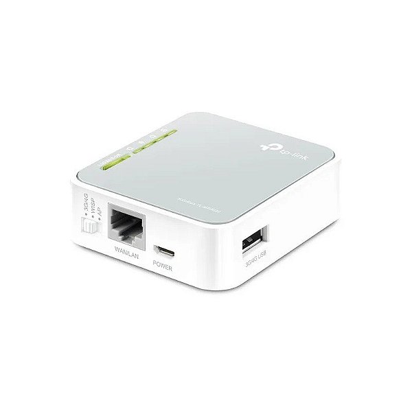 Roteador Wifi TP-Link TL-MR3020 3G/4G LTE Portátil 300MBPS