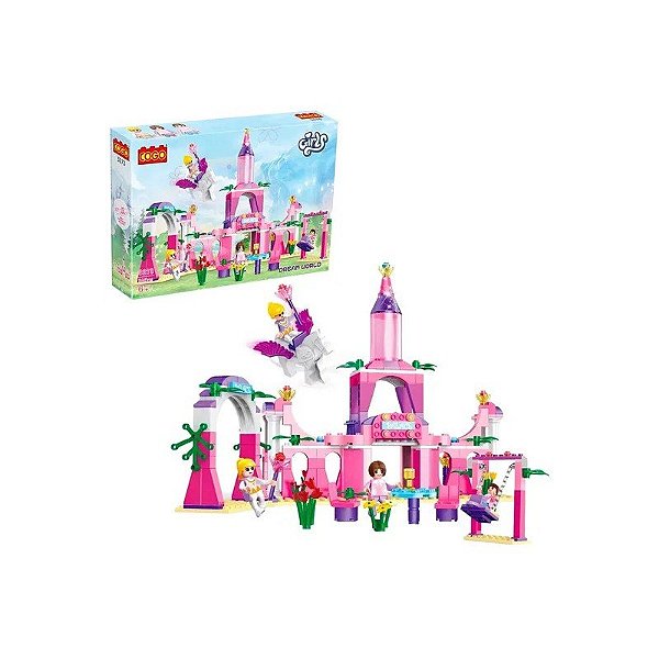 Jogo de Construção Cogo Girls Palácio 346 Peças