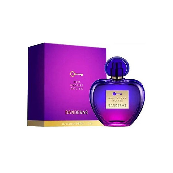 Perfume Feminino Antonio Banderas Her Secret Desire Edt 80 ML