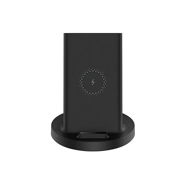 Carregador wireless Xiaomi Mi com suporte de 20W para carregamento - Preto 26552 GDS4145GL WPC02ZM