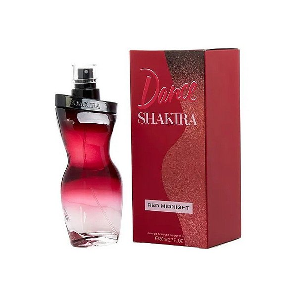 Perfume Feminino Shakira Dance Red Midnight Edt 80 ML