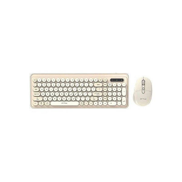 Teclado + Mouse FTX FTXGK02 Sem Fio - Gold