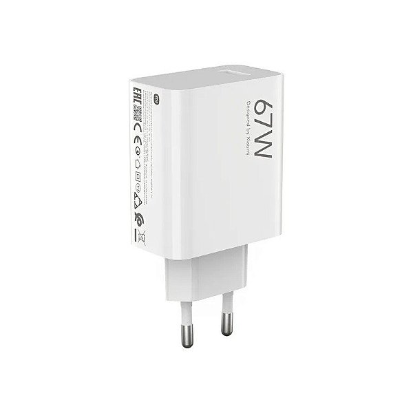 Carregador de Parede Xiaomi Hypercharge MDY-12-Eh USB-A 67 W Branco