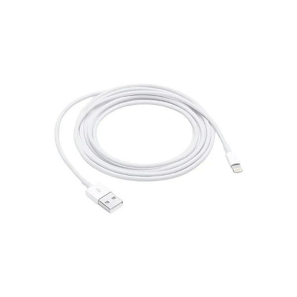 Cabo Apple MD819FE/A Original USB para Lightning 2 Metros - Branco