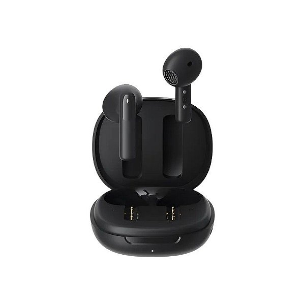 Fone de ouvido QCY Ailybuds E20 Anc Bluetooth - Preto