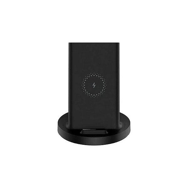 Suporte e Carregador Xiaomi Mi Charging Stand WPC02ZM - 20W - Sem Fio - Preto