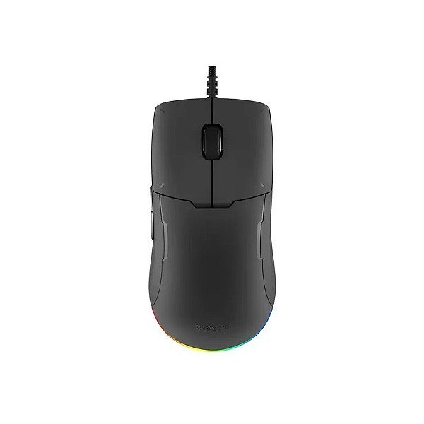 Mouse Gamer Xiaomi Lite YXSB01YM - com Fio - 6200DPI - 7 Botões - RGB - Preto