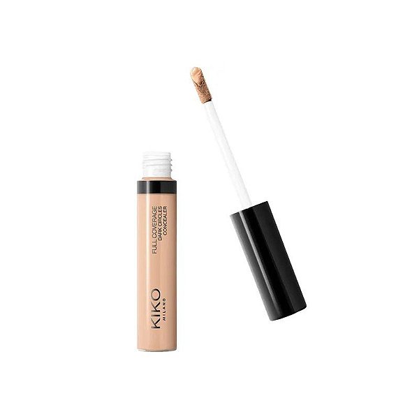 Corretivo para Olheiras Kiko Milano Full Coverage Cobertura Total Círculos Escuros - 07 Bege Natural 8ML