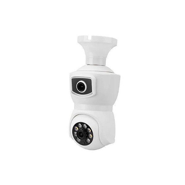 Câmera de Segurança IP P2C-01 - 3.6MM - 4MP + 4MP HD - Wi-Fi - Branca