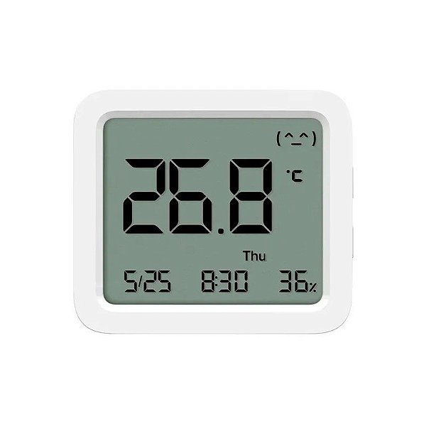 Sensor de Temperatura e Umidade Xiaomi Mi Temperature And Humidity Monitor 3 58431-BHR9041GL-MJWSD05MMC