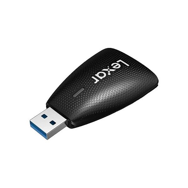 Leitor de Cartão Lexar USB 2 em 1 - Preto (LRW450UB)