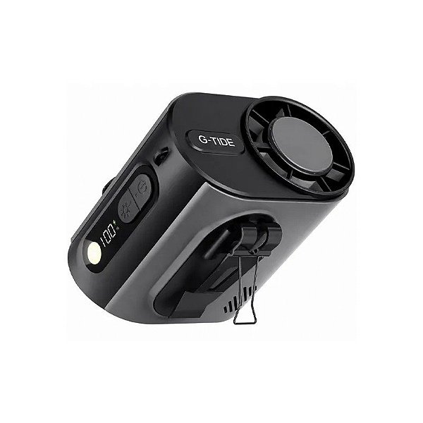 Mini Ventilador G-Tide FW02 5 Pás Recarregável - Cinza