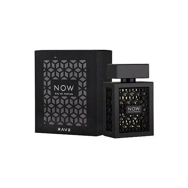 Perfume Lattafa Rave Now Black Eau de Parfum Masculino 100ML