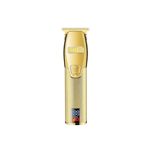 Máquina de Cortar Cabelo HTC AT-566 - Recarregável - Dourado