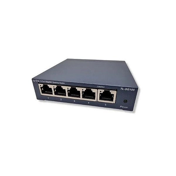 Hub Switch TP-Link 05P TL-SG105 10/100/1000 Gigabit Desktop