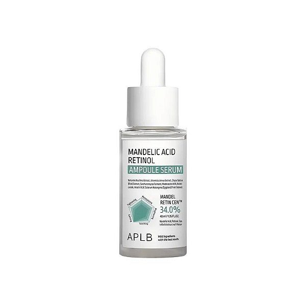 Sérum de Ampolas Faciais Aplb Ácido Mandélico Retino 34,0% - 40ML