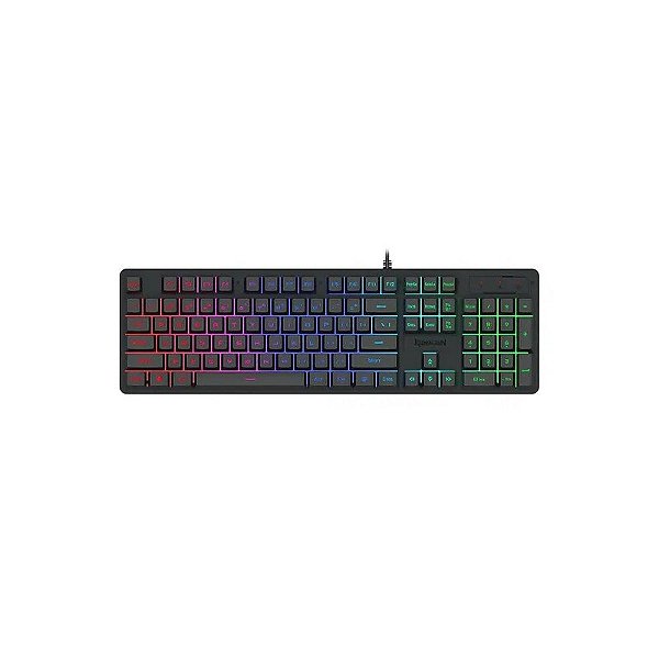 Teclado Gamer Redragon K521RGB Netherbane USB Inglês - Preto