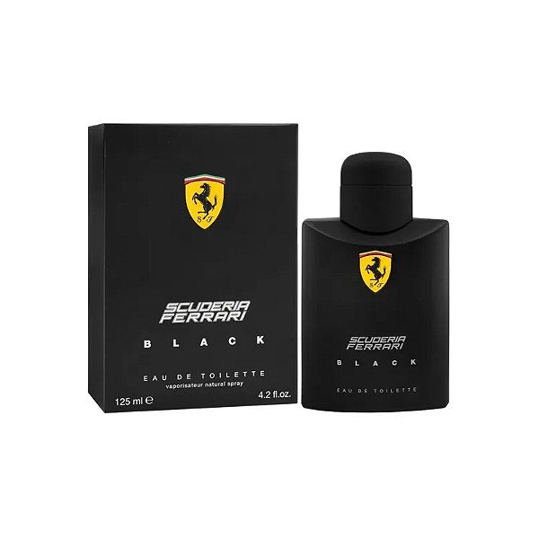 Perfume Ferrari Scuderia Ferrari Black Edt Masculino - 125ml
