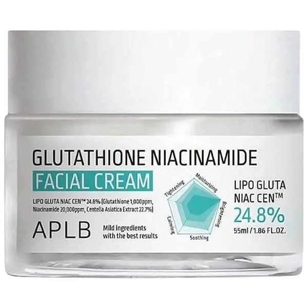 Creme Facial APLB Glutathione Niacinamide 24,8% - 55 mL