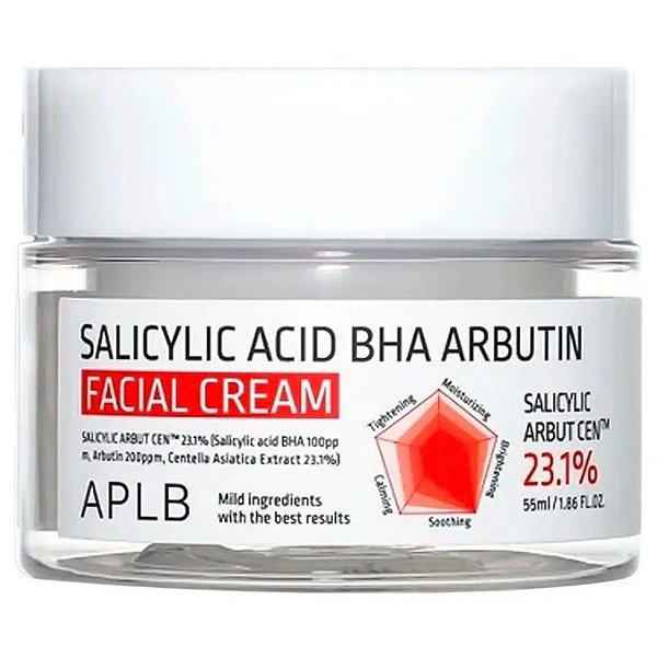 Creme Facial APLB Salicylic Acid BHA Arbutin 23.1% - 55mL